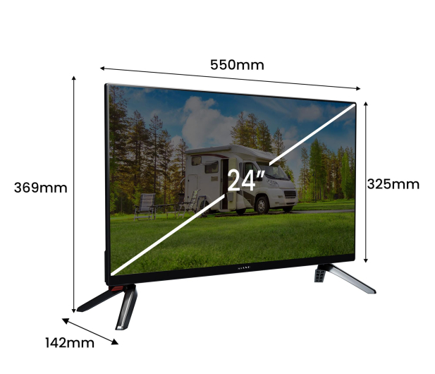 Kiano OUTLET - Slim TV 24" Travel - 1486300 - zdjęcie 10